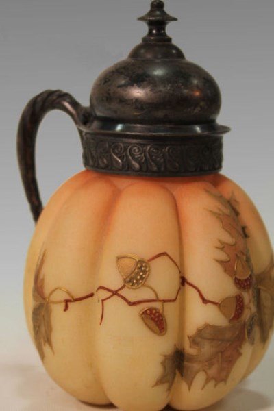 Mt. Washington Crown Milano Syrup Pitcher Signed (1 of 2)