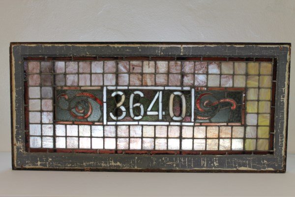 19th C Leaded Glass Window (1 of 1)