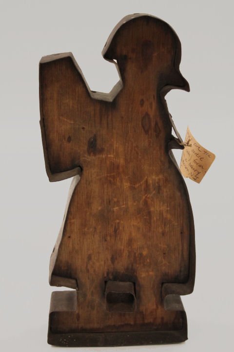 Wooden & Tin Cookie Cutter Girl Holding Book New Jersey (1 of 4)