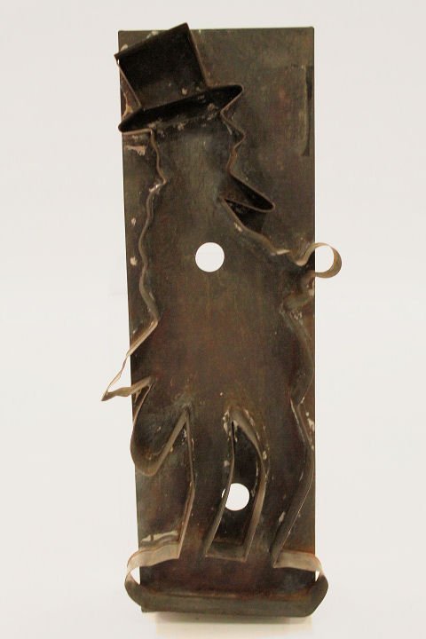 Uncle Sam Large Cookie Cutter, 19th C. Pennsylvania (1 of 3)