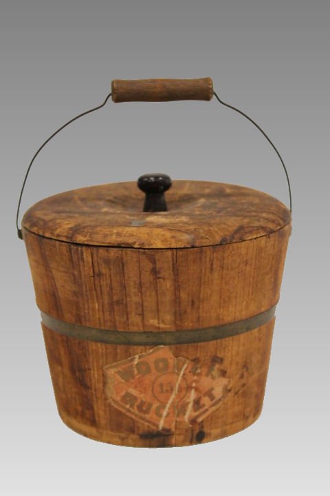 Salesman Sample Bucket w/Lid & Label (1 of 4)