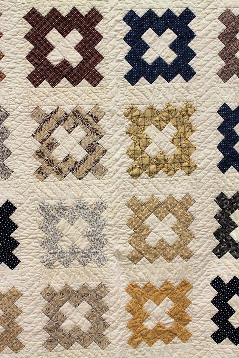 19th to 20th C Calico Quilt - Patchwork (1 of 7)