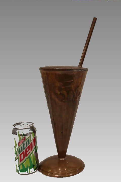 Advertising Soda Fountain - Copper 5 Cent Soda Form (1 of 4)