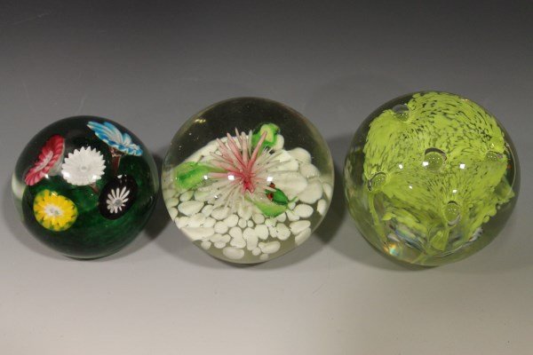 Paperweights -Libbey Glass Artist Alex Stelzer, Others (1 of 10)