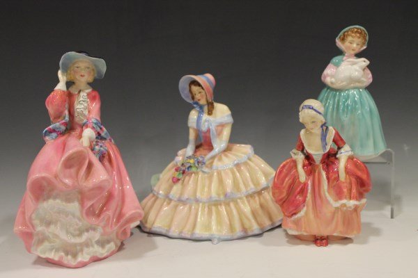 Royal Doulton Figurines - Lot of 4 (1 of 1)