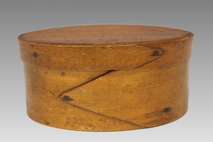 Oval Wood Pantry Box (1 of 1)