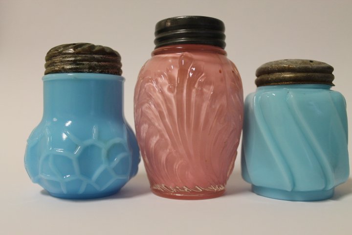 Victorian Salt Shakers - Group of 3 (1 of 1)