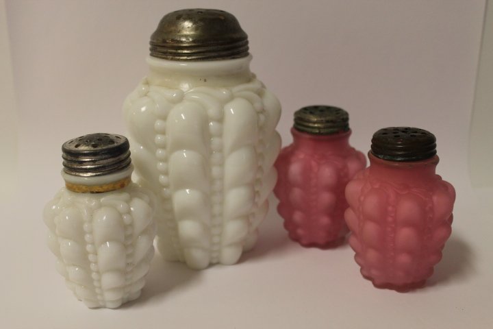 Victorian Guttate Sugar Shaker & Salt Shakers (1 of 1)