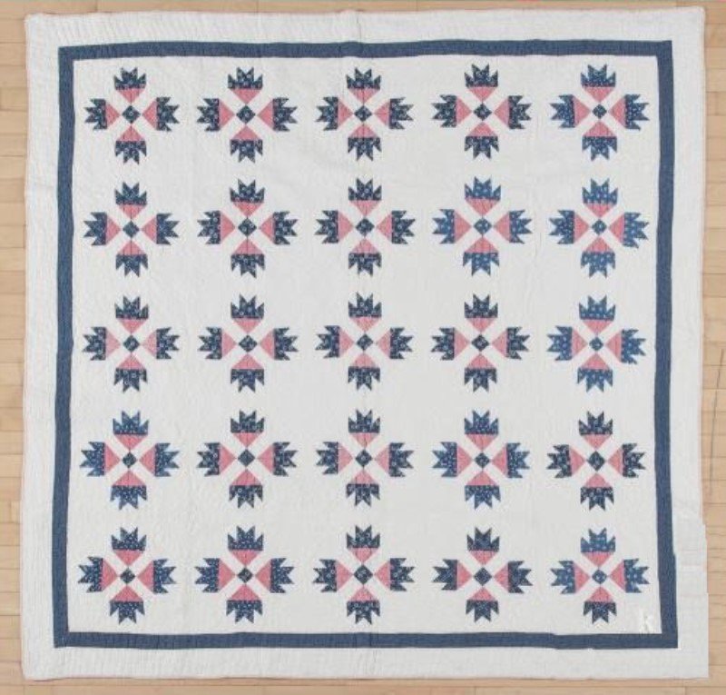 Pennsylvania Quilt - Bear Paw Pattern (1 of 1)