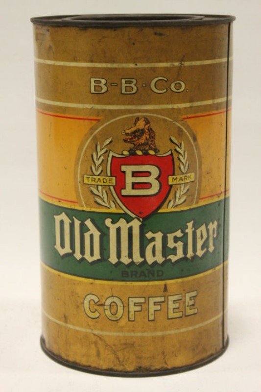 Old Master Coffee Tin - Toledo, OH, B-B Co. (1 of 1)