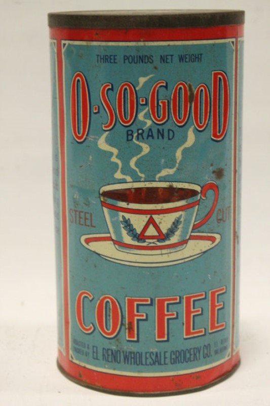 O-So-Good Coffee Tin, El Reno Oklahoma (1 of 1)