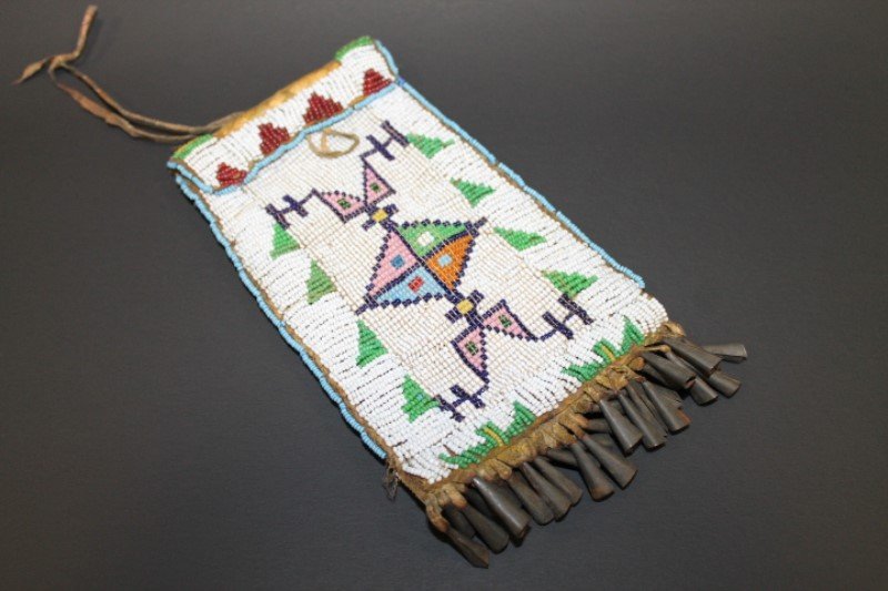 Ute Native American Indians Strike-A-Light Bag (1 of 2)