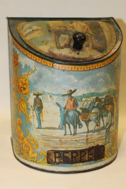 Black Pepper Store Bin w/ Mexican Theme (1 of 1)
