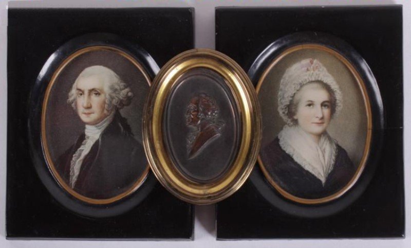 Victorian Oval Frames -Prints of G & M Washington (1 of 1)