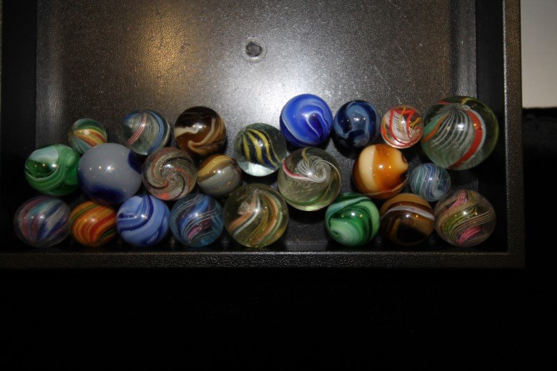 Early Handmade & Machine-made Marbles (1 of 1)