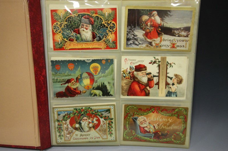 Santa Claus Christmas Holiday Postcards (1 of 2)