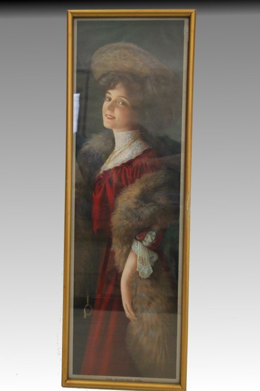 1907 The Euthymol Girl Yard Long Print (1 of 1)