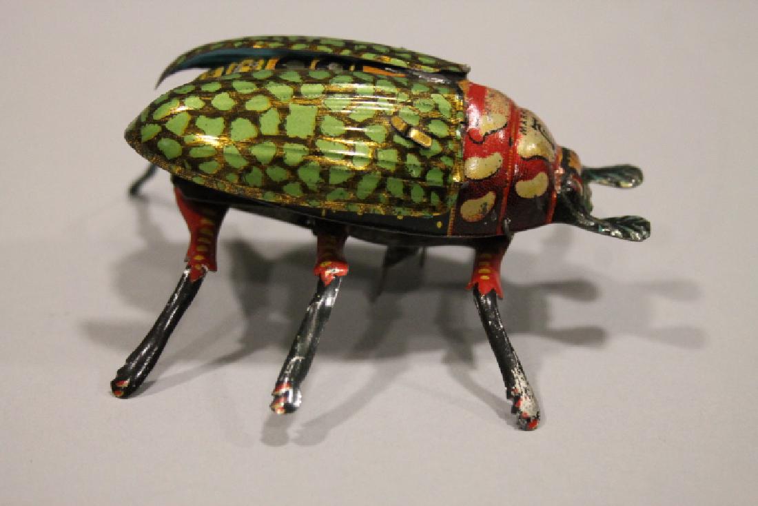 1895 Lehmann Tin WindUp Walking Beetle Toy
