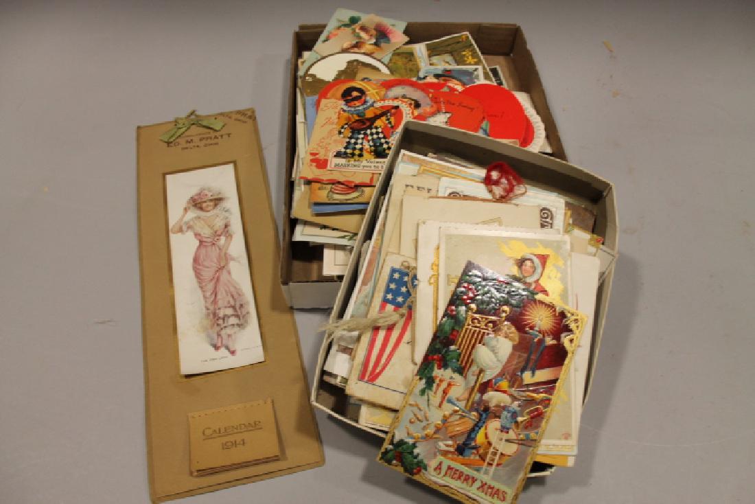 Victorian Ephemera - Scrap Books & 1940 Valentines (1 of 1)
