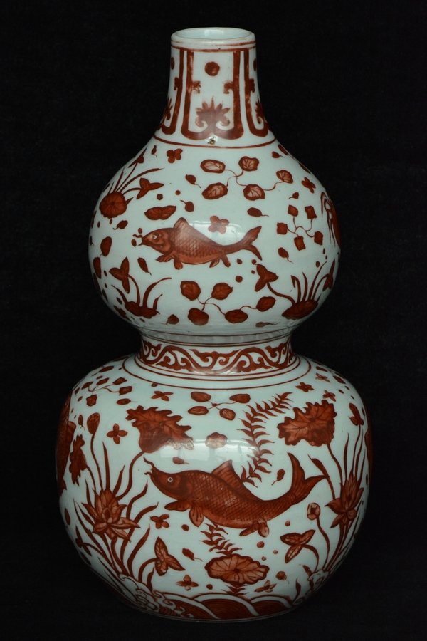 1 Chinese Ming Vase Jiajing Mark and Period