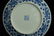 $1 Chinese Blue White Plate Qianlong Mark &Period - 9