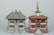 Lot of 2 Aluminum French Building Banks