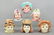 Lot of 6 Ceramic Majolica Bust Banks