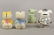Lot of 4 Ceramic Pig Banks - 2