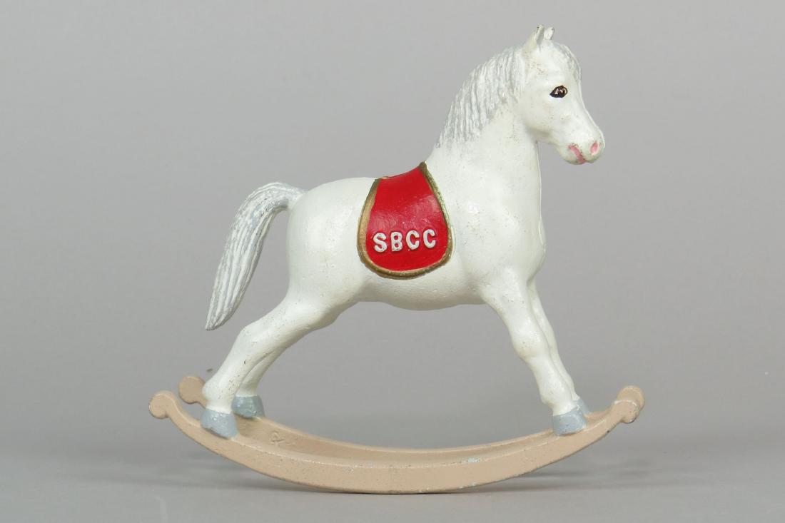 CI "SBCC" Rocking Horse Bank (1 of 2)