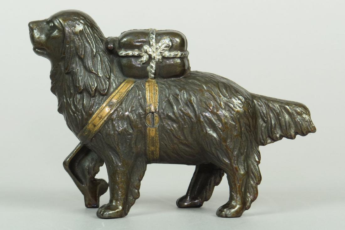 CI St. Bernard w/Pack Bank, Large (1 of 2)