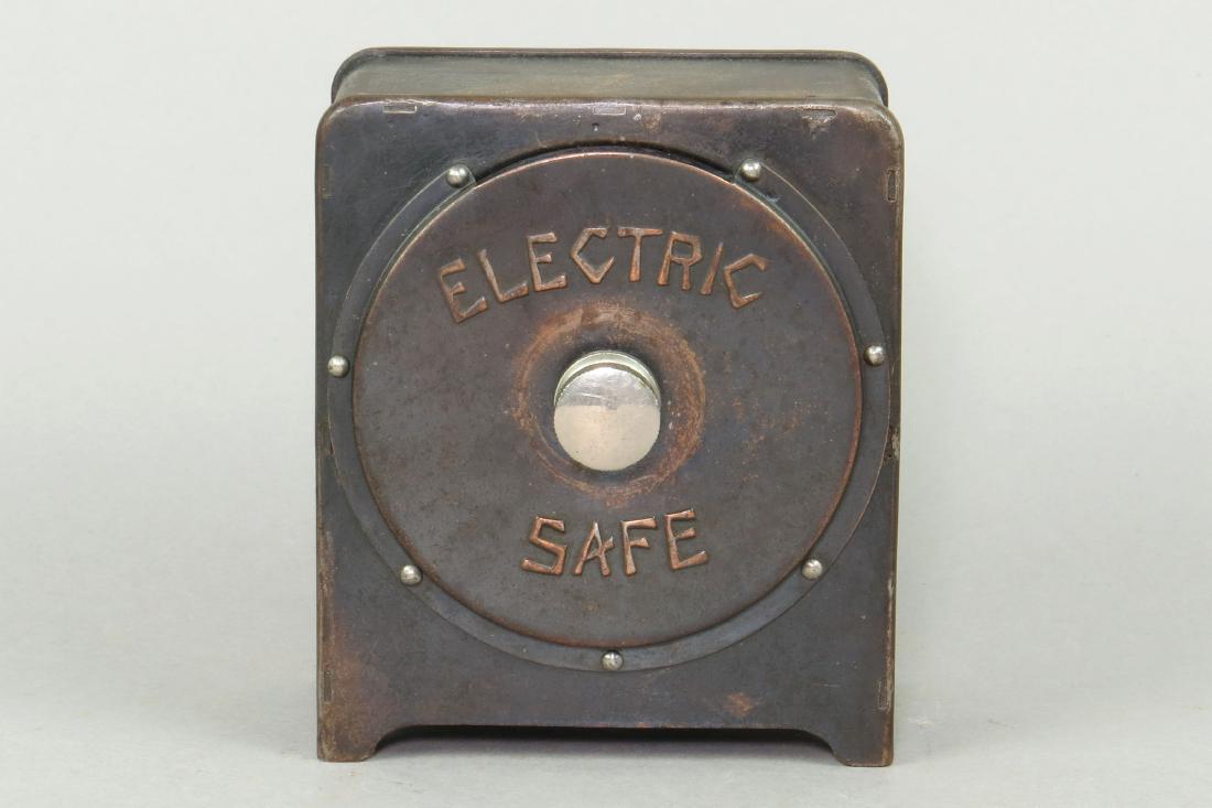Sheet Metal "Electric Safe" Mechanical Bank (1 of 2)