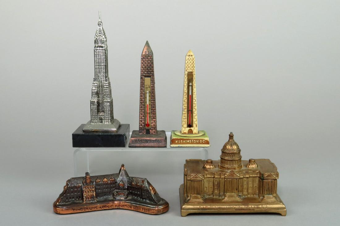 Lot of 5 PM Souvenir Buildings (1 of 1)