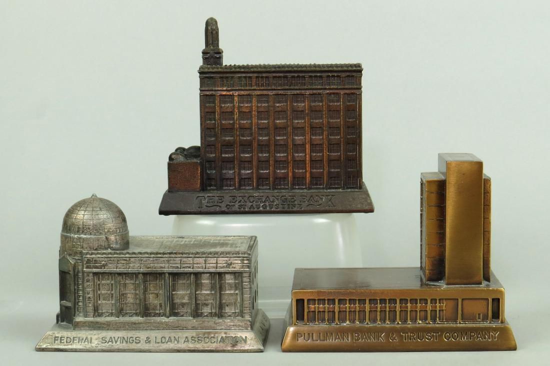 Lot of 3 PM Banthrico Building Banks (1 of 3)
