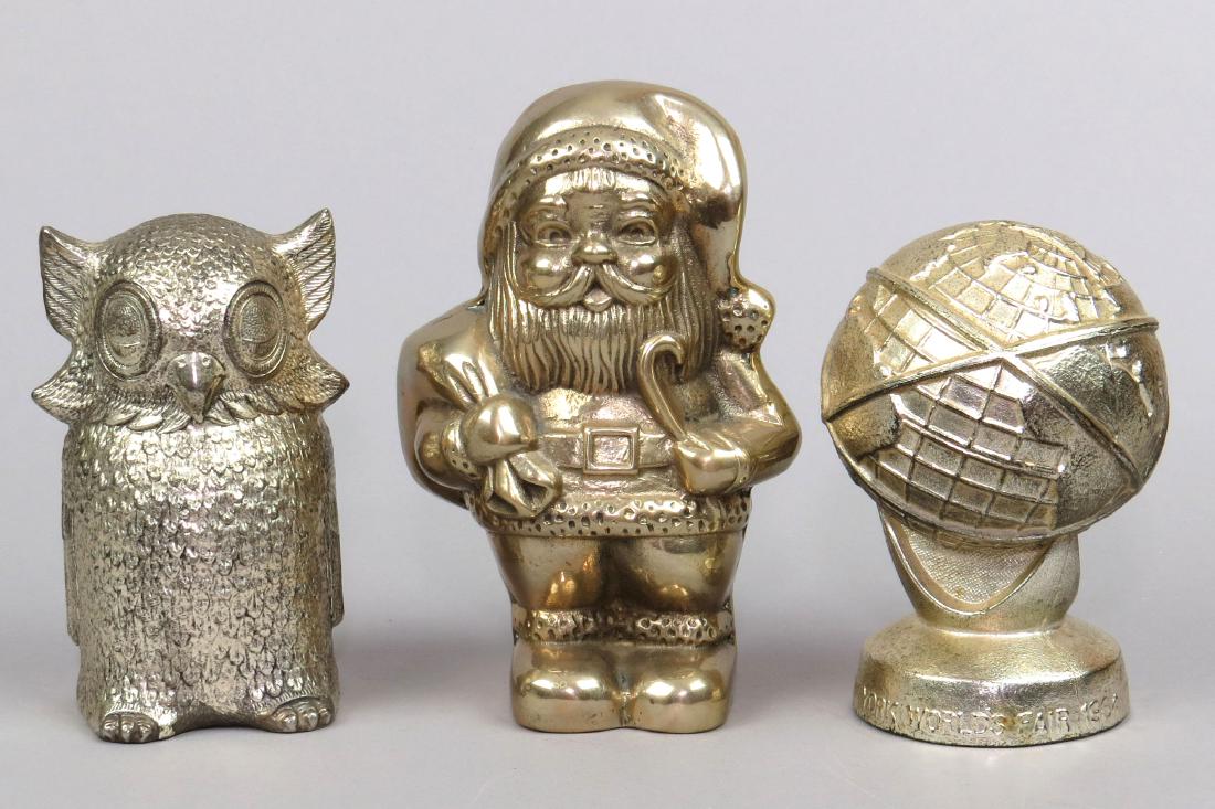 Lot of 3 PM/Brass Banks (1 of 2)