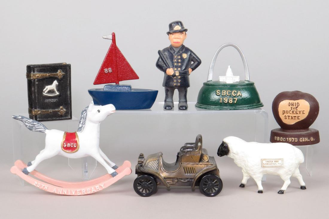 Lot of 8 CI/Alum/PM SBCCA Banks (1 of 1)