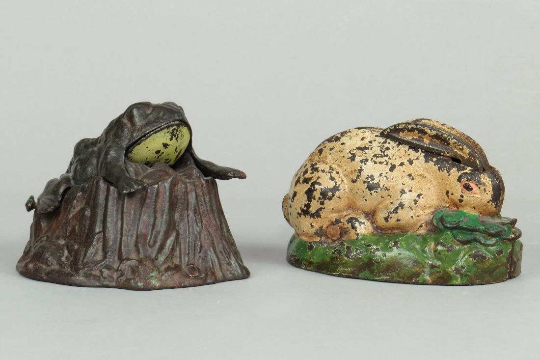 Lot of 2 CI Original Mech. Banks (1 of 3)