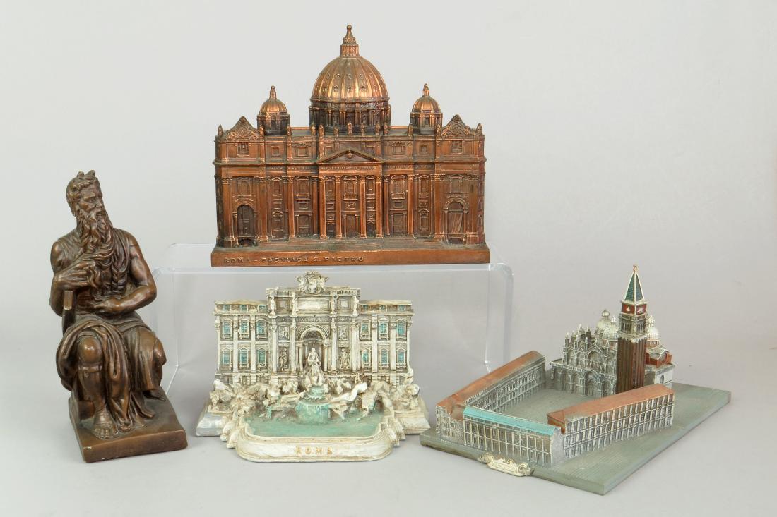 Lot of 4 Italian Souvenir Bldgs. (1 of 1)