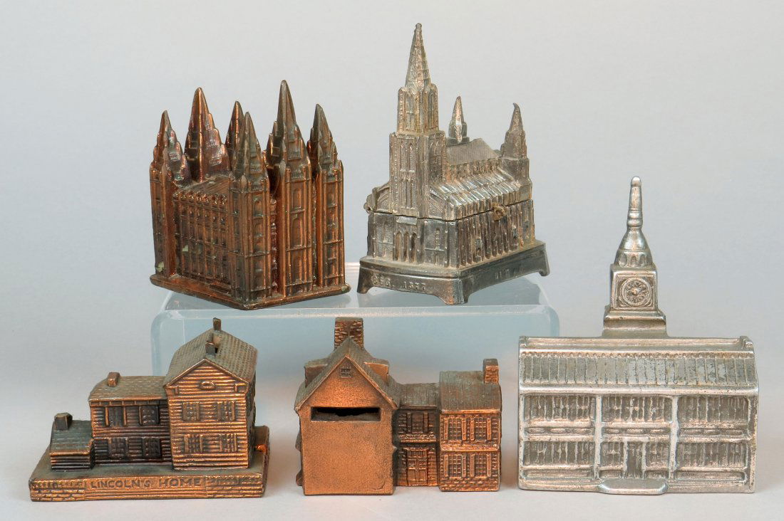 Lot of 5 PM/Alum. Building Banks (1 of 2)