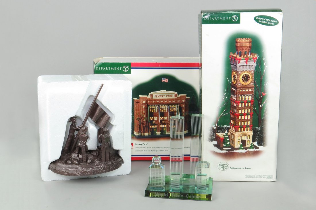 Lot of 4 Boxed Souvenir Bldgs. & Related (1 of 1)