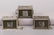 Lot of 3 Tin Money Chest Banks - 3