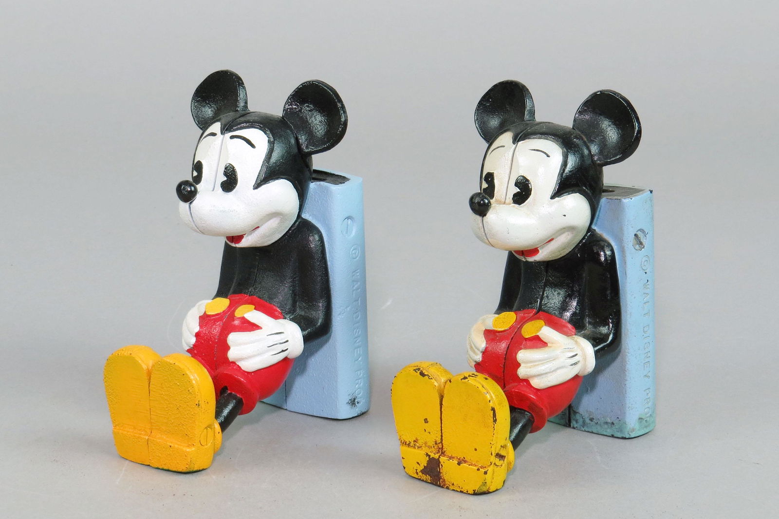 Pair of Mickey Mouse Bookend Banks, CI (1 of 2)