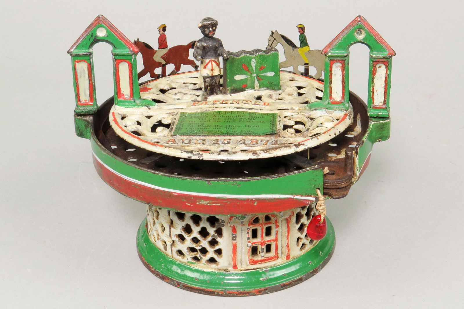 CI Horse Race Mechanical Bank (1 of 3)