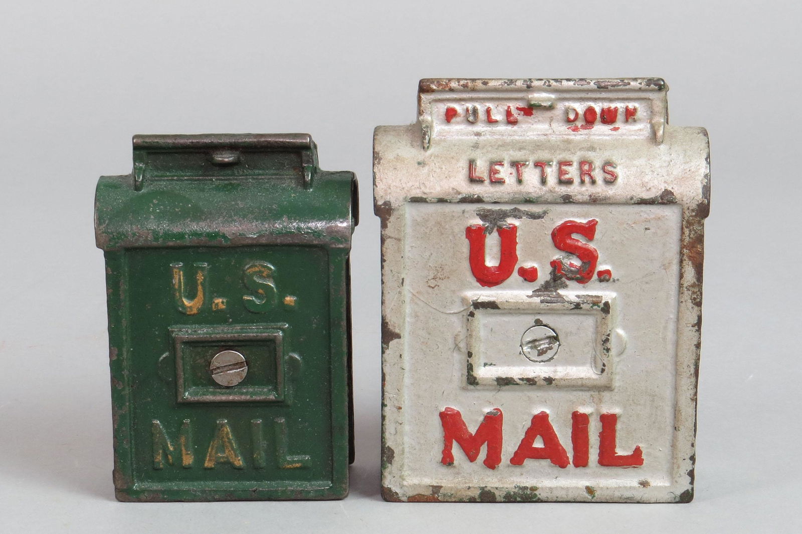 Lot of 2 CI "US Mail" Banks (1 of 2)