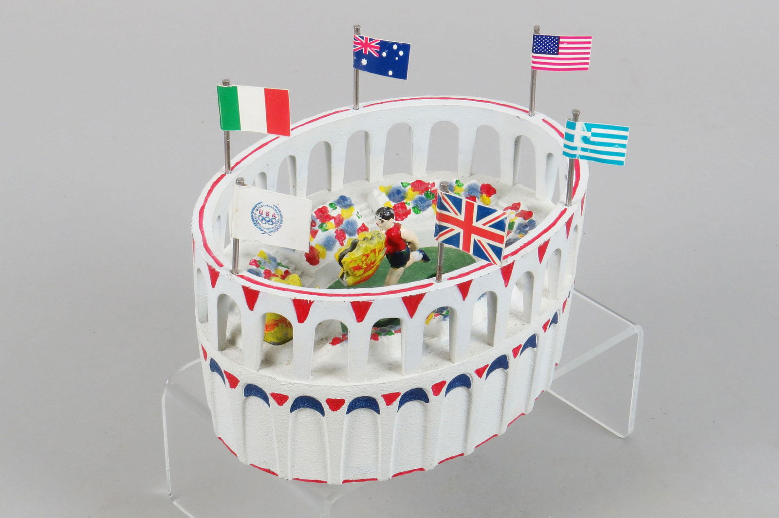 CI Olympic "The Opening Ceremonies" Mechanical Bank (1 of 3)