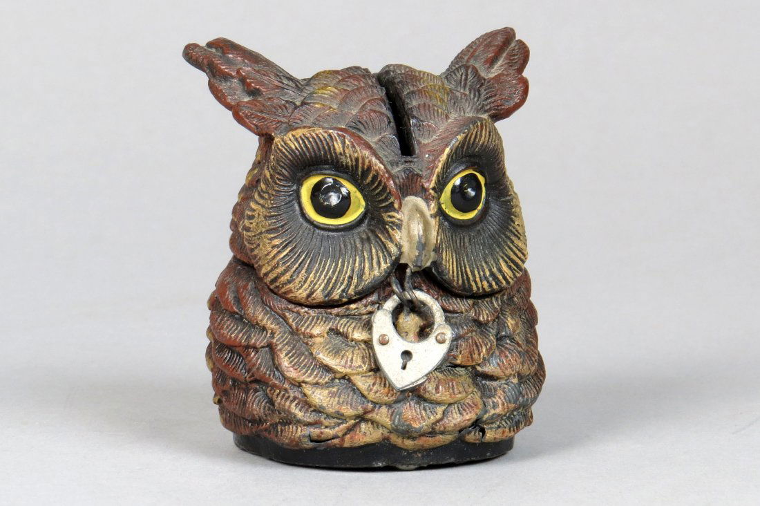 Spelter Owl Bank (1 of 2)