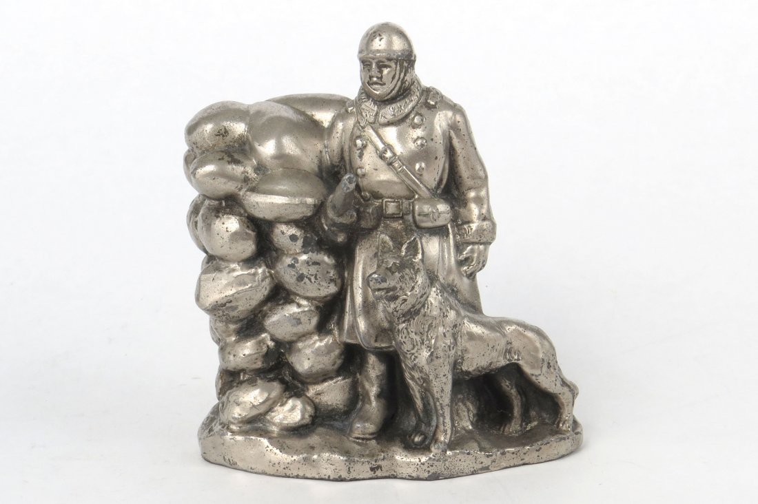 Lead Soldier w/Dog Bank (1 of 3)