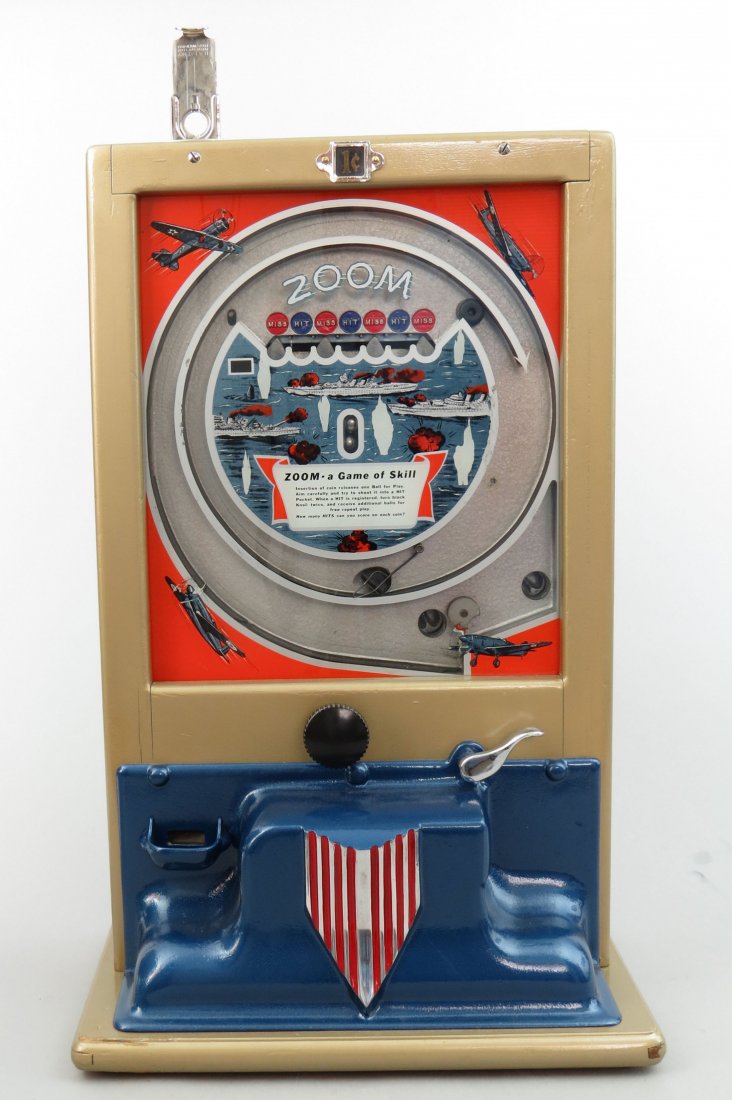 "Zoom" Coin Operated Game (1 of 1)