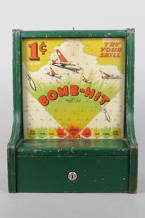 "Bomb-Hit" Coin Operated Game: "Bomb-Hit" Coin Operated Game