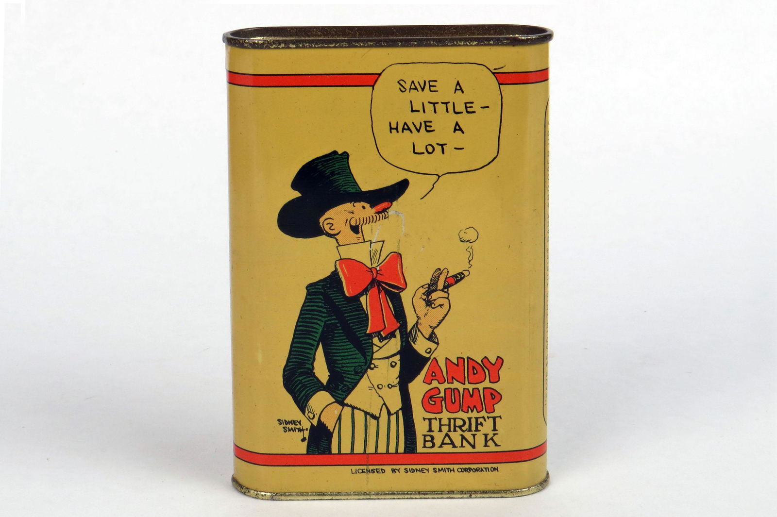 Tin "Andy Gump Thrift Bank" (1 of 2)