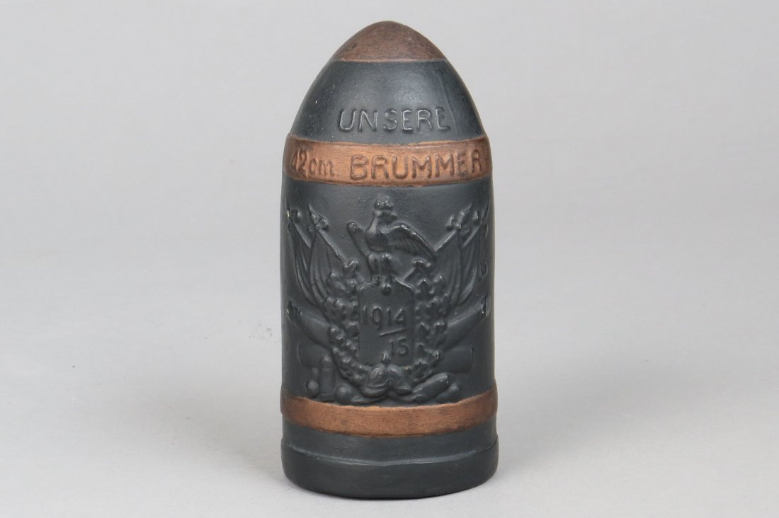 Pottery German Shell Bank (1 of 2)